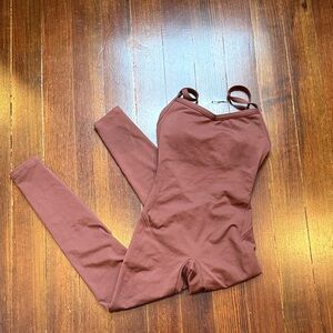 Bombshell Sportswear Chocolate Jumpsuit